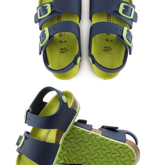 Birkenstock New York İki Tokalı Çocuk Sandalet