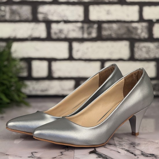 Ghattix B03 Stiletto Topuklu Zarif Şık Kadın Ayakkabı