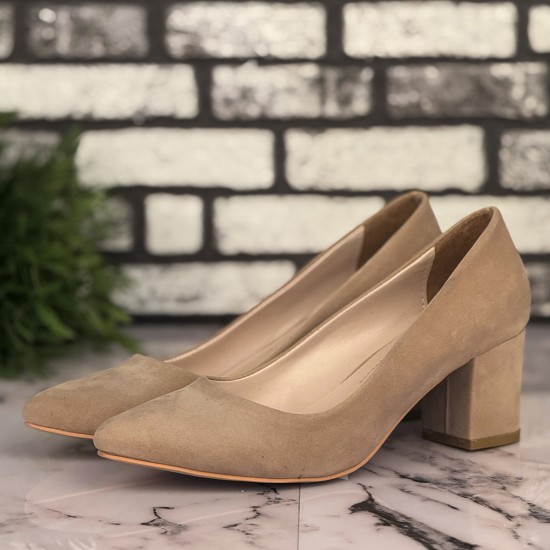 Ghattix B02 Stiletto Topuklu Zarif Şık Kadın Ayakkabı