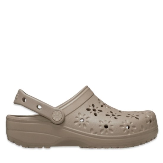 Crocs Classic Floral Cut Out Clog Kadın Terlik