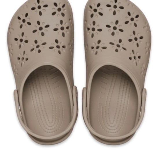 Crocs Classic Floral Cut Out Clog Kadın Terlik