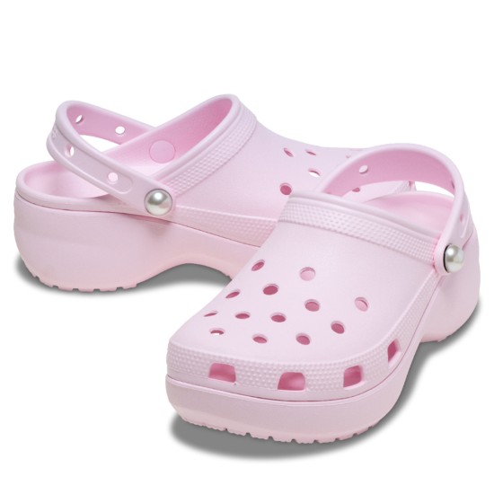 Crocs Classic Platform Pearl Clog Günlük Kadın Terlik