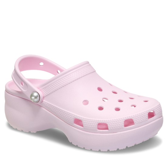 Crocs Classic Platform Pearl Clog Günlük Kadın Terlik